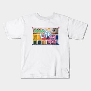 Let your Life paint itself Kids T-Shirt